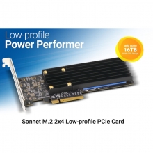 SONNET Fusion SSD M.2 2x4 PCIe Karte, neue Generation 