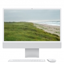 Apple iMac 24", M3 8-Core CPU, 8-Core GPU, 24GB, 512GB, Silber** 